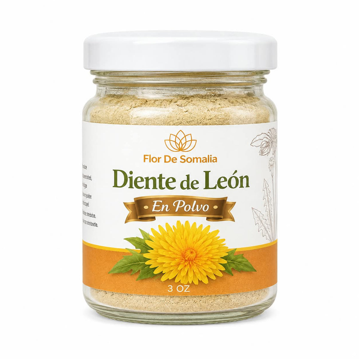 DIENTE DE LEON EN POLVO